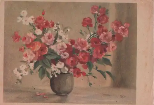 Blumenstrauß in Vase