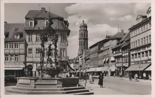 Göttingen - Das Gänseliesel und die Weenderstraße - ca. 1960