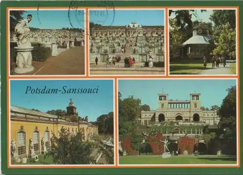 Potsdam, Sanssouci - u.a. Weinbergterrassen - 1987