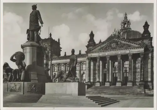 Berlin-Tiergarten, Reichstag - [REPRO aus etwa 1925] - ca. 1995