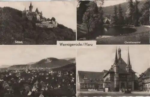 Wernigerode - u.a. Christianental - ca. 1965