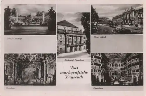 Bayreuth - u.a. Markgräfl. Opernhaus - ca. 1955