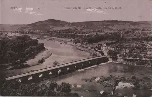 Metz - Blick nach St. Quentin - ca. 1940