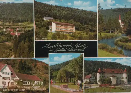 Sulz-Glatt - u.a. Pension Kaiser - 1966