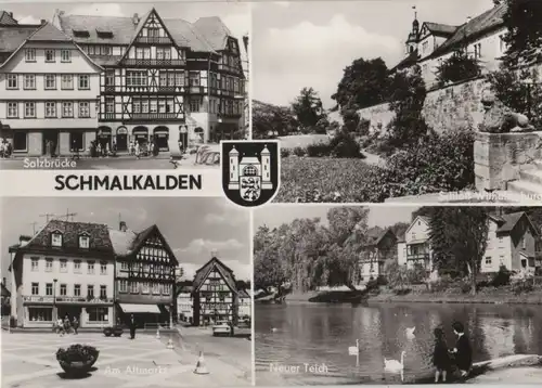 Schmalkalden - u.a. Neuer Teich - 1977