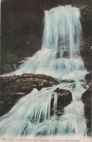 Schweiz - Schweiz - Lauenen bei Saanen - Artbach Wasserfall - ca. 1935