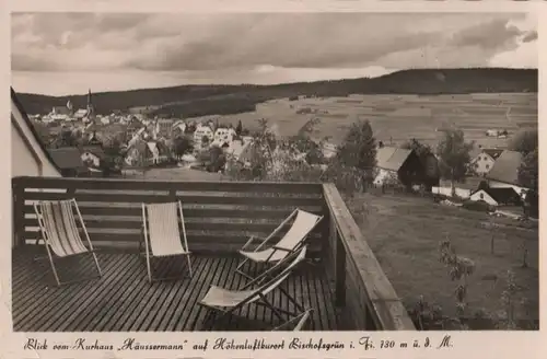 Bischofsgrün - Blick vom Kurhaus Häussermann - 1957