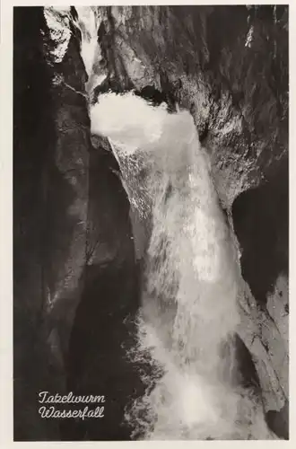 Tatzelwurm-Wasserfall - Ansicht