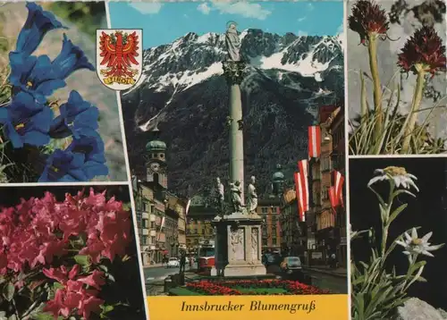 Österreich - Österreich - Innsbruck - Blumengruß - 1969