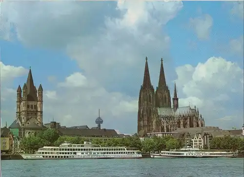 Köln - Blick über den Rhein