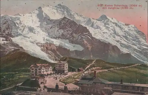 Schweiz - Schweiz - Kleine Scheidegg - mit Jungfrau - ca. 1925