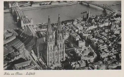 Köln - Luftbild - ca. 1960