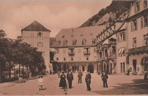 Bad Ems - Kurhaus, Eingänge zu den Quellen - 1911