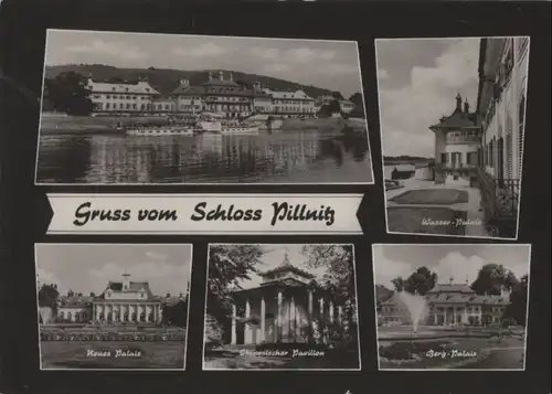 Dresden-Pillnitz - u.a. Berg-Palais - 1966