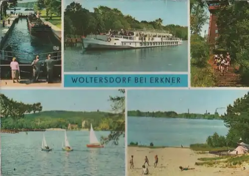 Woltersdorf - u.a. Aussichtsturm - 1971