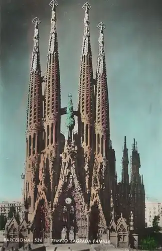 Spanien - Barcelona - Spanien - Templo Sagrada Familia