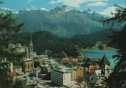 Schweiz - Schweiz - St. Moritz - mit Languardkette - ca. 1980