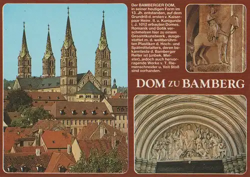 Bamberg - 3 Dombilder - 1990
