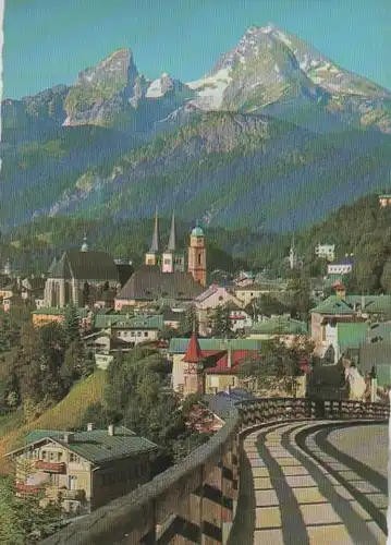 Berchtesgaden mit Watzmann - ca. 1975