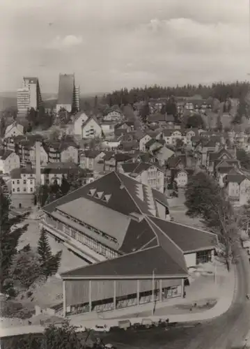 Oberhof - Blick vom FDGB-Erholungsheim Rennsteig - 1974