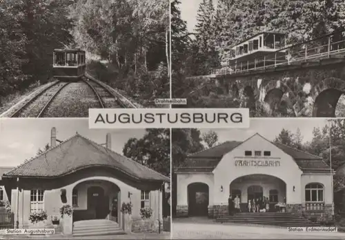 Augustusburg - u.a. Drahtseilbahn - 1979