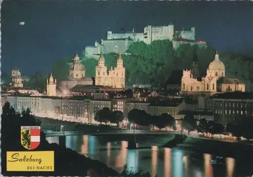 Österreich - Österreich - Salzburg - in Festbeleuchtung - 1979