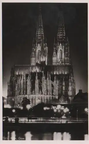 Köln - bei Beleuchtung - ca. 1960