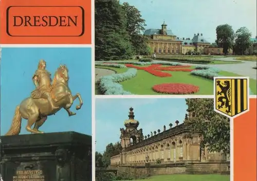 Dresden - u.a. Pillnitz, Neues Palais - 1985