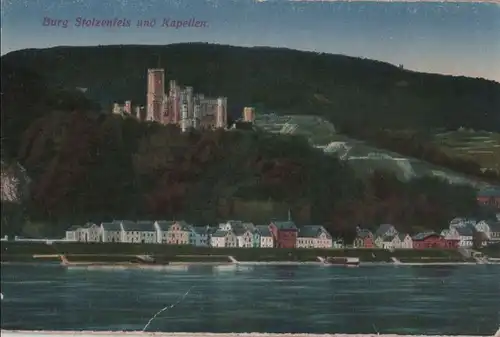 Koblenz, Schloß Stolzenfels - und Kapellen - ca. 1920