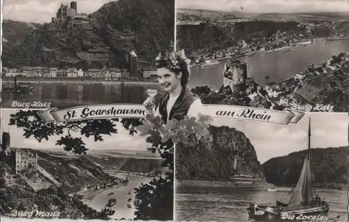 St. Goarshausen - u.a. die Loreley - 1965