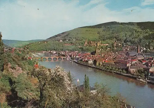Heidelberg (Neckar) - vom Philosophenweg - ca. 1975