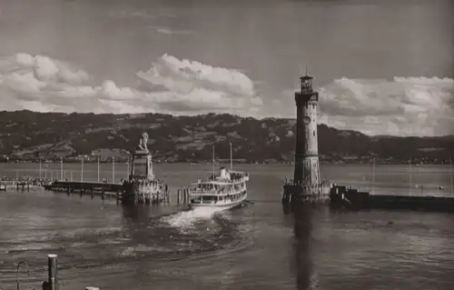 Lindau - Hafenausfahrt - 1959