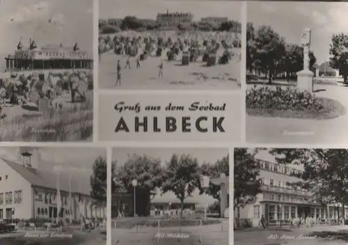 Ahlbeck - u.a. HO-Milchbar - 1969