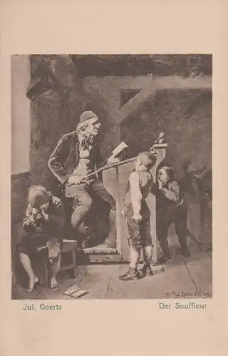 Jul Geertz - Der Souffleur - ca. 1935