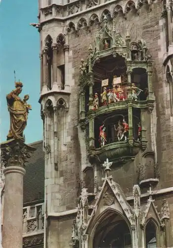 Glockenspiel am Rathausturm München - ca. 1975