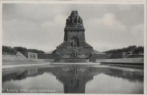 Leipzig - Völkerschlachtdenkmal - ca. 1950