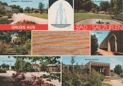 Bad Salzuflen - u.a. Bewegungsbad - ca. 1980