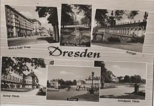 Dresden - u.a. Schloß Pillnitz - 1967