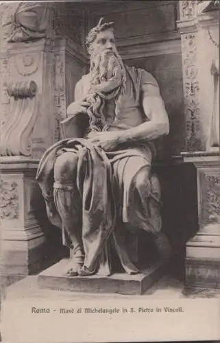 Italien - Italien - Rom - Roma - Mose di Michelangelo in S. Pietro in Vincoli - 1925