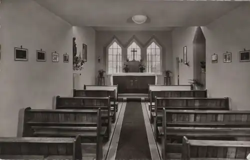 Timmendorfer Strand-Niendorf - Westfalenhaus Kindererholungsheim, Kapelle - ca. 1960