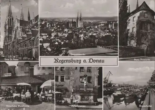 Regensburg - Adlerbrunnen - 1969