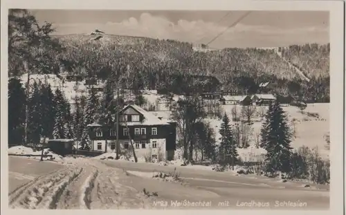 Weißbachtal - mit Landhaus Schlesien - ca. 1955