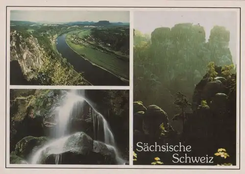 Sächsische Schweiz - u.a. Elbbogen - ca. 1990
