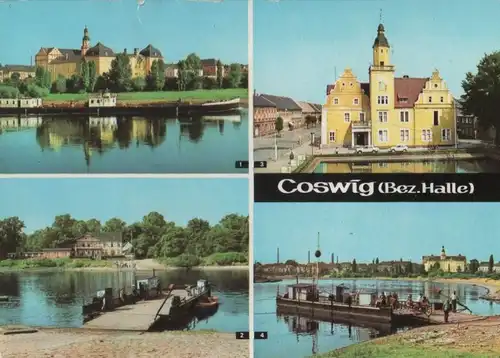 Coswig - u.a. ehemaliges Schloß - 1977