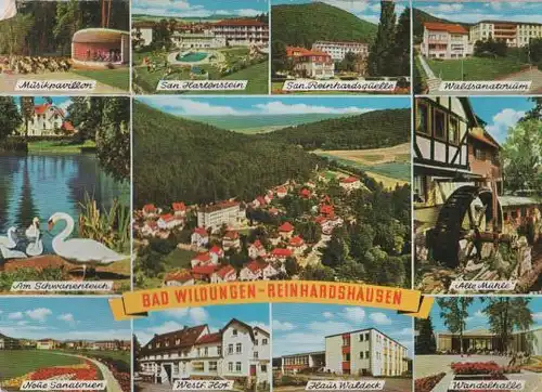 Bad Wildungen u.a. Haus Waldeck - 1966
