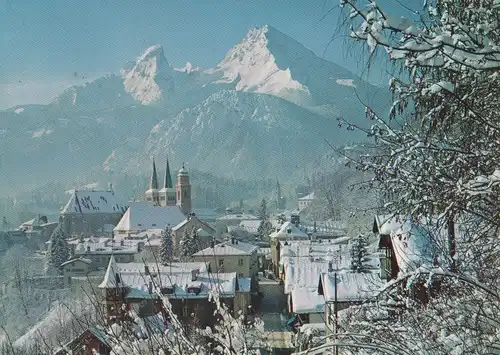 Berchtesgaden - mit Watzmann - 1977