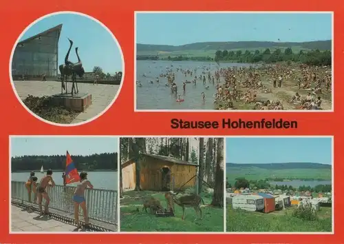 Stausee Hohenfelden - u.a. Selbstbedienungsgaststätte - 1990