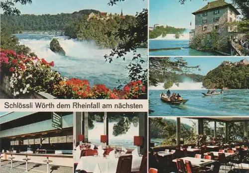 Schweiz - Schweiz - Schlössli Wörth dem Rheinfall am nächsten - ca. 1975