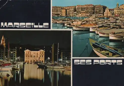 Frankreich - Frankreich - Marseille - 2 Teilbilder - 1976