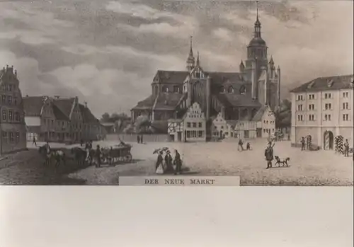 Stralsund - Der Neue Markt - 1985